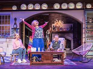 Elizabeth Bower, Maureen Lipman, John Middleton. Photo: Marc Brenner
