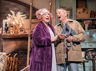 Maureen Lipman and John Middleton. Photo: Marc Brenner